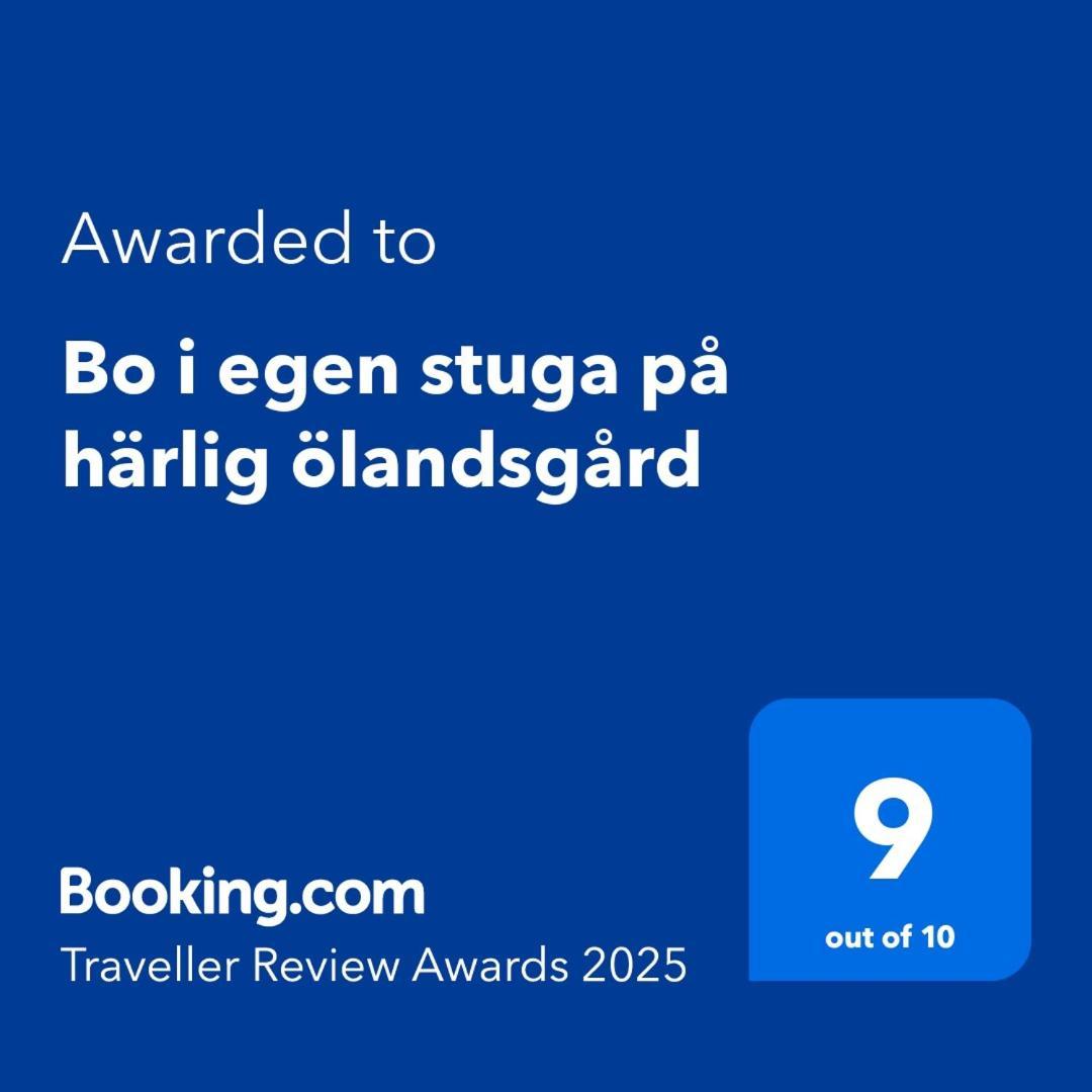 Bo I Egen Stuga Pa Haerlig Oelandsgard Köpingsvik Exterior foto